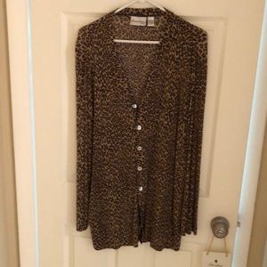 Ladies travel knit jacket